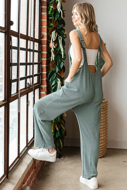 Pocketed Jumpsuit