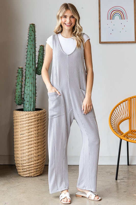 Pocketed Jumpsuit