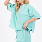 Ribbed Knit Lounge Top ONLY
