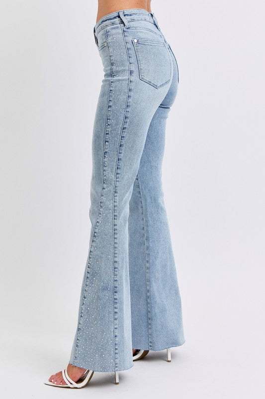 Constance Rhinestone detailing Judy Blue Denim Jeans