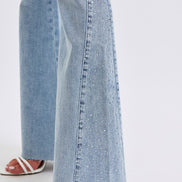Constance Rhinestone detailing Judy Blue Denim Jeans