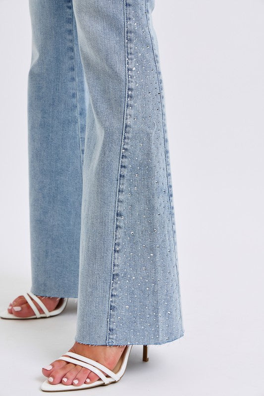 Constance Rhinestone detailing Judy Blue Denim Jeans