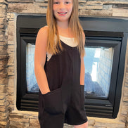 KIDS Cotton Romper w/ Pockets