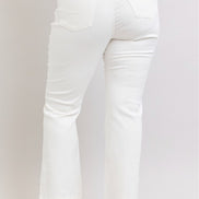 Victorine White Boot Cut Judy Blue Denim Jeans