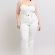 Victorine White Boot Cut Judy Blue Denim Jeans