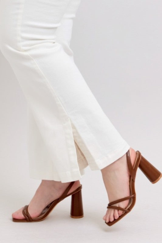 Victorine White Boot Cut Judy Blue Denim Jeans