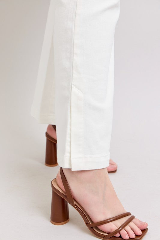 Victorine White Boot Cut Judy Blue Denim Jeans