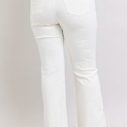 Victorine White Boot Cut Judy Blue Denim Jeans