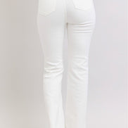 Victorine White Boot Cut Judy Blue Denim Jeans