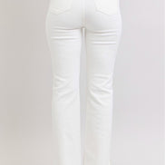 Victorine White Boot Cut Judy Blue Denim Jeans