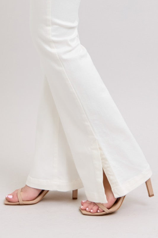 Victorine White Boot Cut Judy Blue Denim Jeans