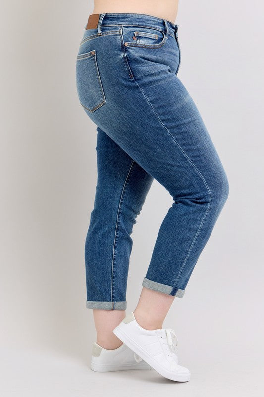 Dawn Renee Vintage Wash Boyfriend Judy Blue Jeans