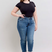 Dawn Renee Vintage Wash Boyfriend Judy Blue Jeans
