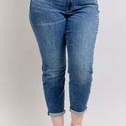 Dawn Renee Vintage Wash Boyfriend Judy Blue Jeans