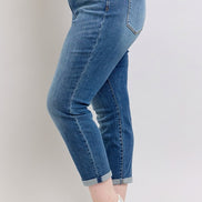 Dawn Renee Vintage Wash Boyfriend Judy Blue Jeans