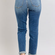 Dawn Renee Vintage Wash Boyfriend Judy Blue Jeans