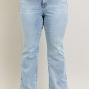 GiGi Vintage Wash w/Side Leg Slit Judy Blue Denim Jeans