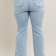 GiGi Vintage Wash w/Side Leg Slit Judy Blue Denim Jeans