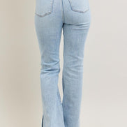 GiGi Vintage Wash w/Side Leg Slit Judy Blue Denim Jeans