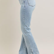 GiGi Vintage Wash w/Side Leg Slit Judy Blue Denim Jeans