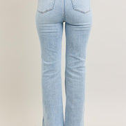 GiGi Vintage Wash w/Side Leg Slit Judy Blue Denim Jeans
