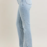 GiGi Vintage Wash w/Side Leg Slit Judy Blue Denim Jeans