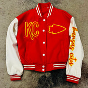 KIDS Embroidered Varsity Jacket (Style 1)