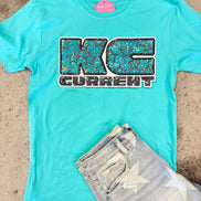 KC Star Current Tee w/Sequin Patch