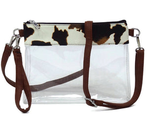 Game Day Clear Crossbody Bag/Clutch