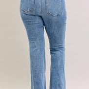 JUDY BLUE Mid Rise Flare - PLUS