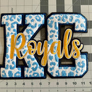 KC Royals Tee w/Chenille Patch