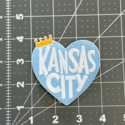 Royals Kansas City Heart Patch