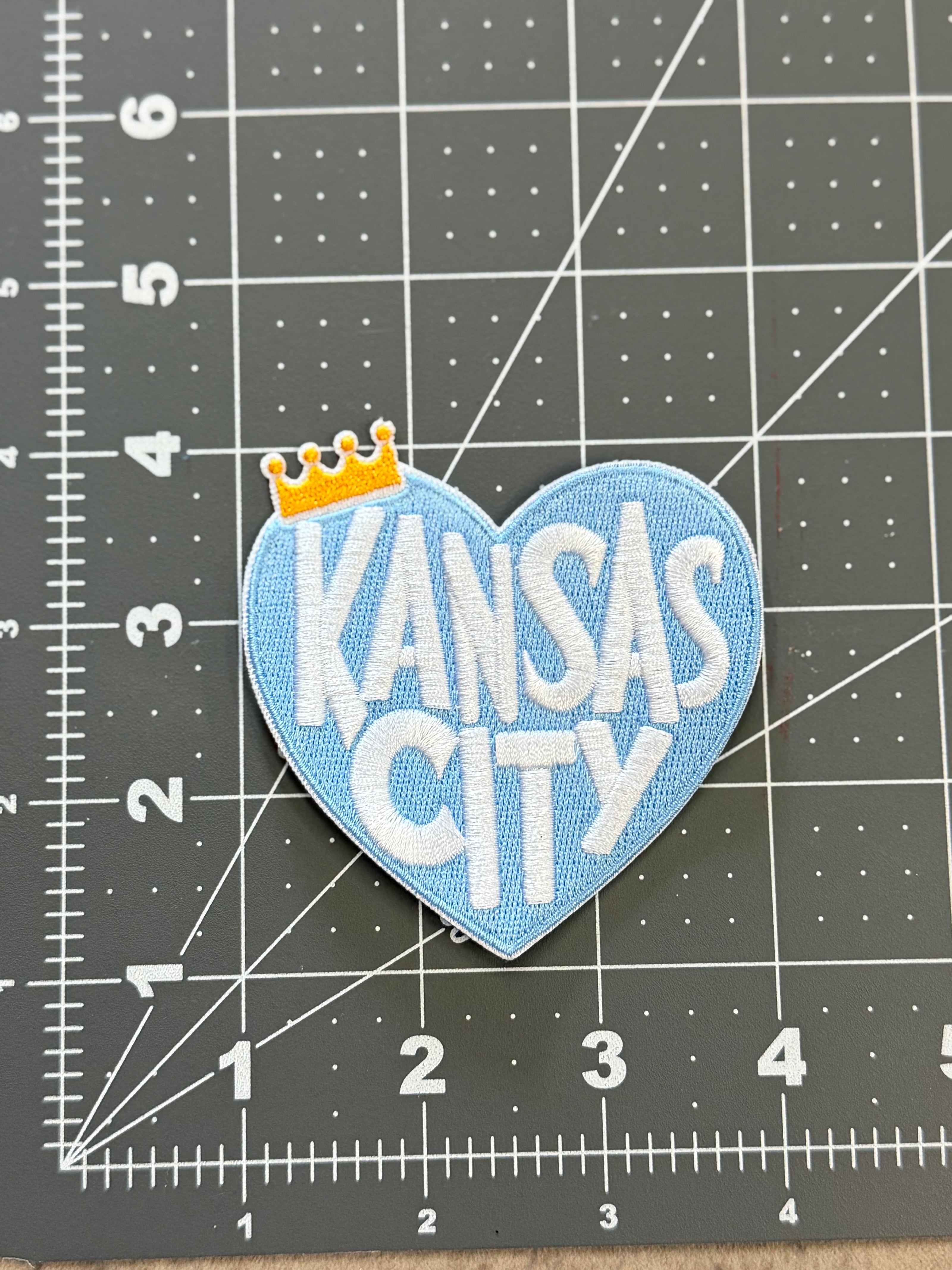 Royals Kansas City Heart Patch