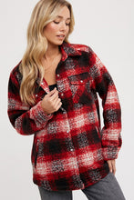 Load image into Gallery viewer, Button Down Flannel Shacket
