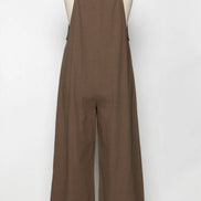 Front Button Up Jumpsuit