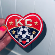 World Cup KC Soccer Embroidered Patch (3 inch)