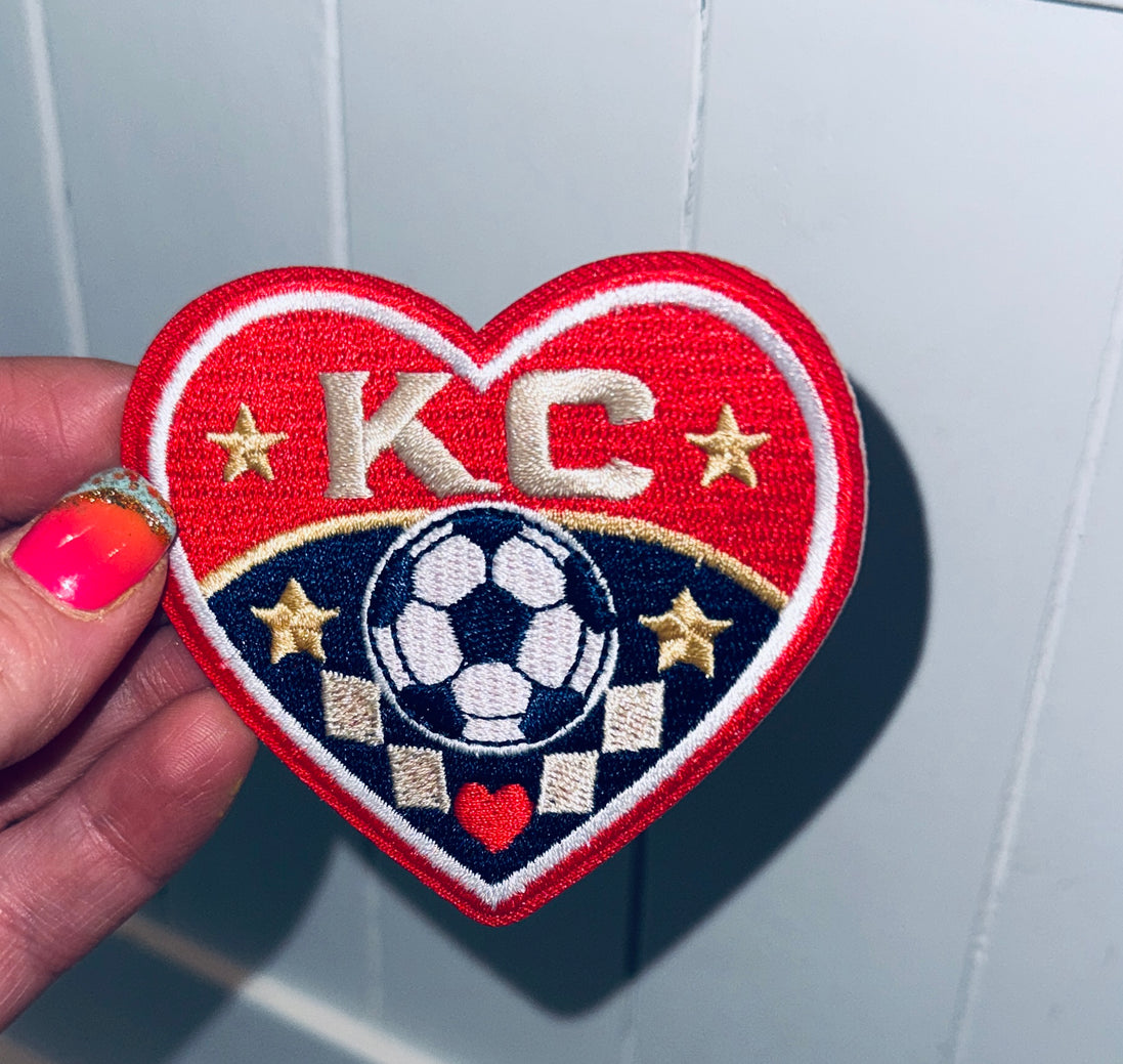 World Cup KC Soccer Embroidered Patch (3 inch)
