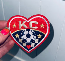 Load image into Gallery viewer, World Cup KC Soccer Embroidered Patch (3 inch)
