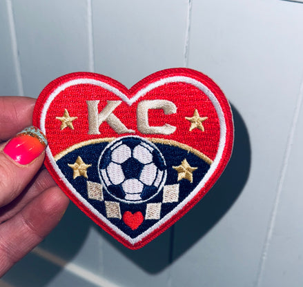 World Cup KC Soccer Embroidered Patch (3 inch)