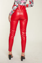 Load image into Gallery viewer, Faux Leather Capri Leggings
