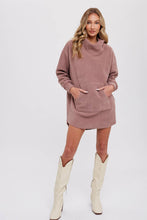 Load image into Gallery viewer, FLEECE HOODIE TUNIC
