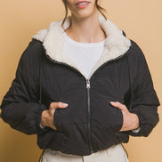 Reversible Hooded Jacket