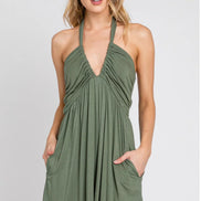 Halter Neck Romper