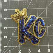 Sequin KC and Crown Royals Patch