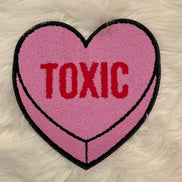 Toxic Heart Chenille X-Large Patch (Valentine’s Collection)