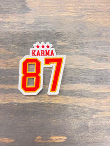 Karma 87 Iron-On Patch