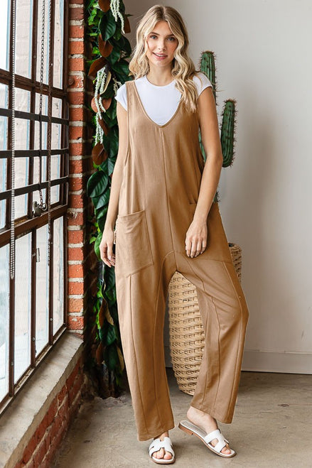Pocketed Jumpsuit