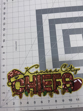 Load image into Gallery viewer, Sequin Chiefs with Lights Large Patch
