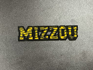 MIZZOU Block Lettering Chenille and Embroidered Small Patch
