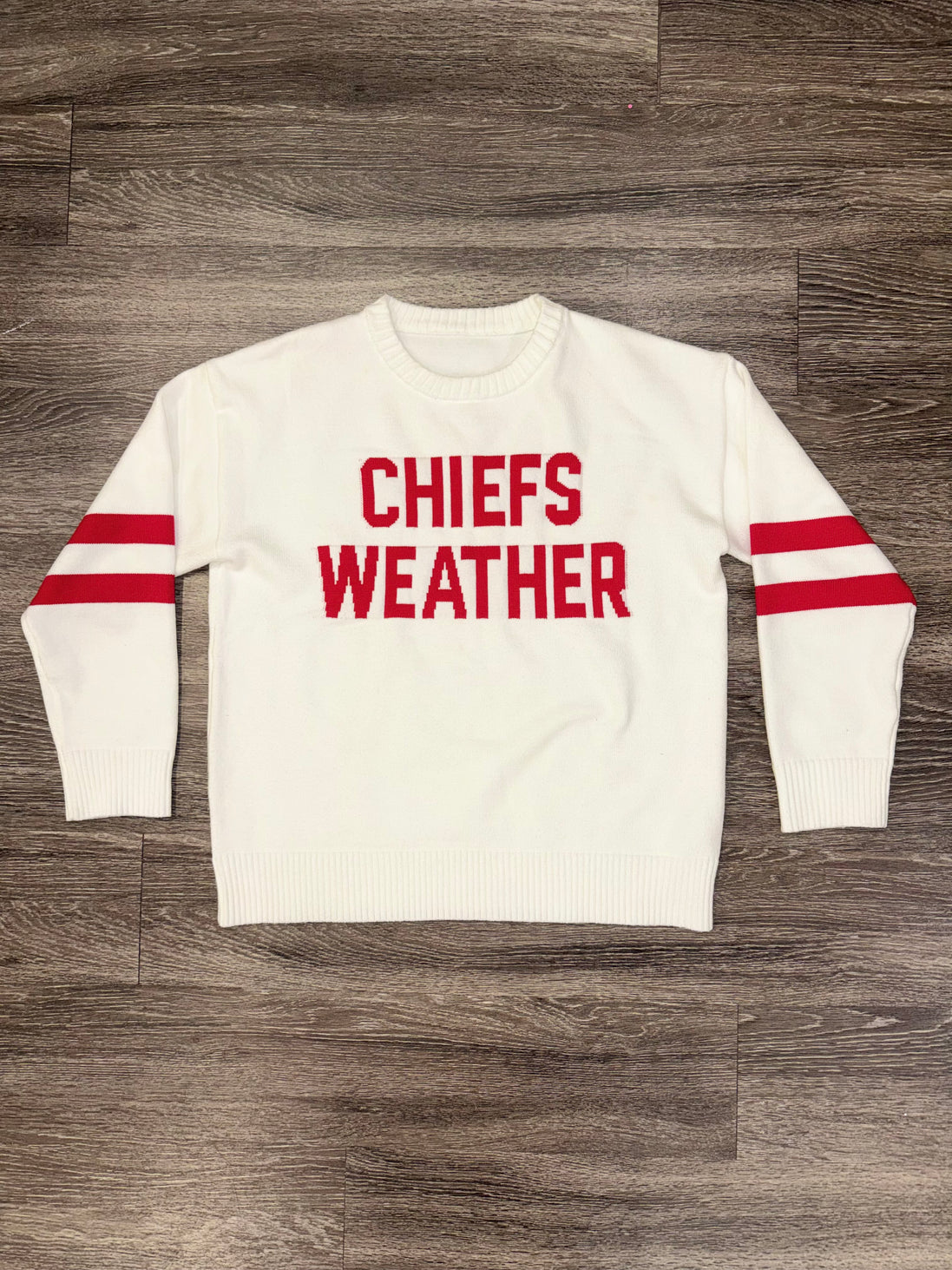 Chiefs Weather Sweater